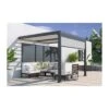 Pergola Adossée Bioclimatique MIAMI 3x3 M En Aluminium