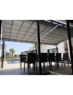 Pergola Adossée Stockholm 3.5 X 6 M - Polycarbonate, Acier, Aluminium 14 Pergola Adossée Stockholm 3.5 X 6 M - Polycarbonate, Acier, Aluminium -Extérieur Meubles Magasin pergola adossee stockholm 35 x 6 m polycarbonate acier aluminium 1 3