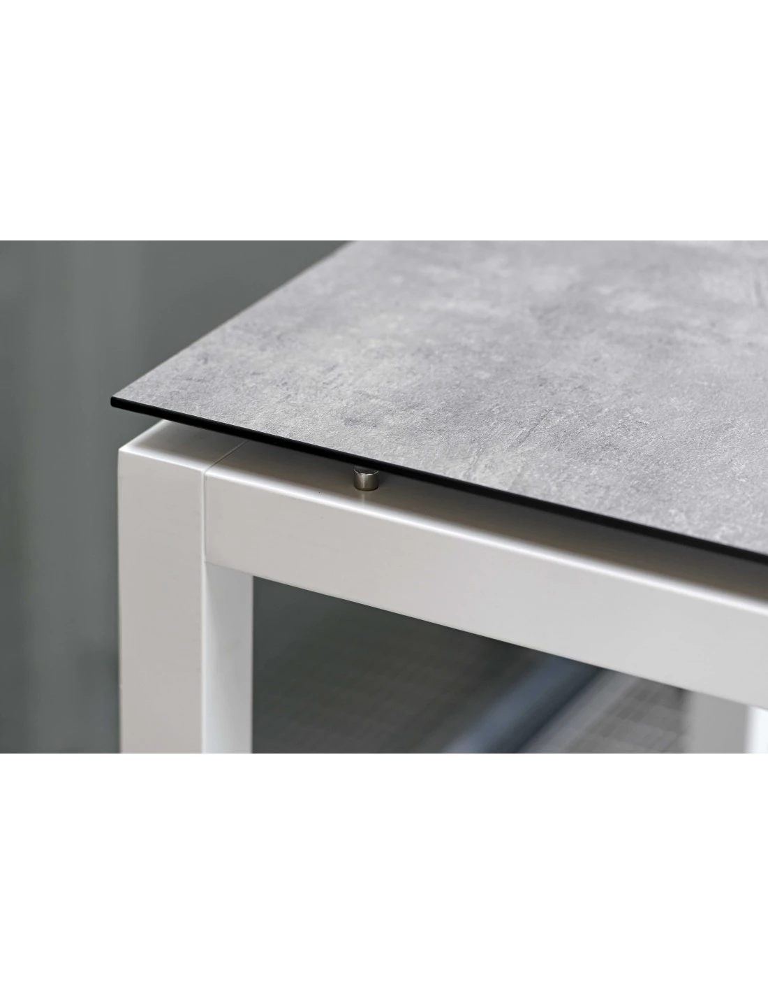 Plateau De Table HPL 200 X 100 Cm - Stern - HPL SILVERSTAR CIMENT 2 Plateau De Table HPL 200 X 100 Cm - Stern - HPL SILVERSTAR CIMENT – Image 2