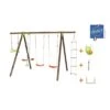 Portique BAYANO Bois Et Métal 2.3 M Avec Balançoires - Enfants 3/12 Ans