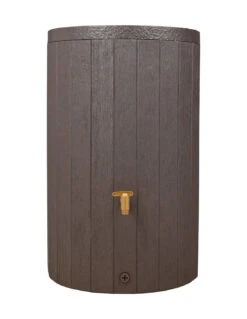 Garantia Récupérateur D'eau Madera 220 L Brun Avec Couvercle -Extérieur Meubles Magasin recuperateur d eau madera 220 l brun avec couvercle 2