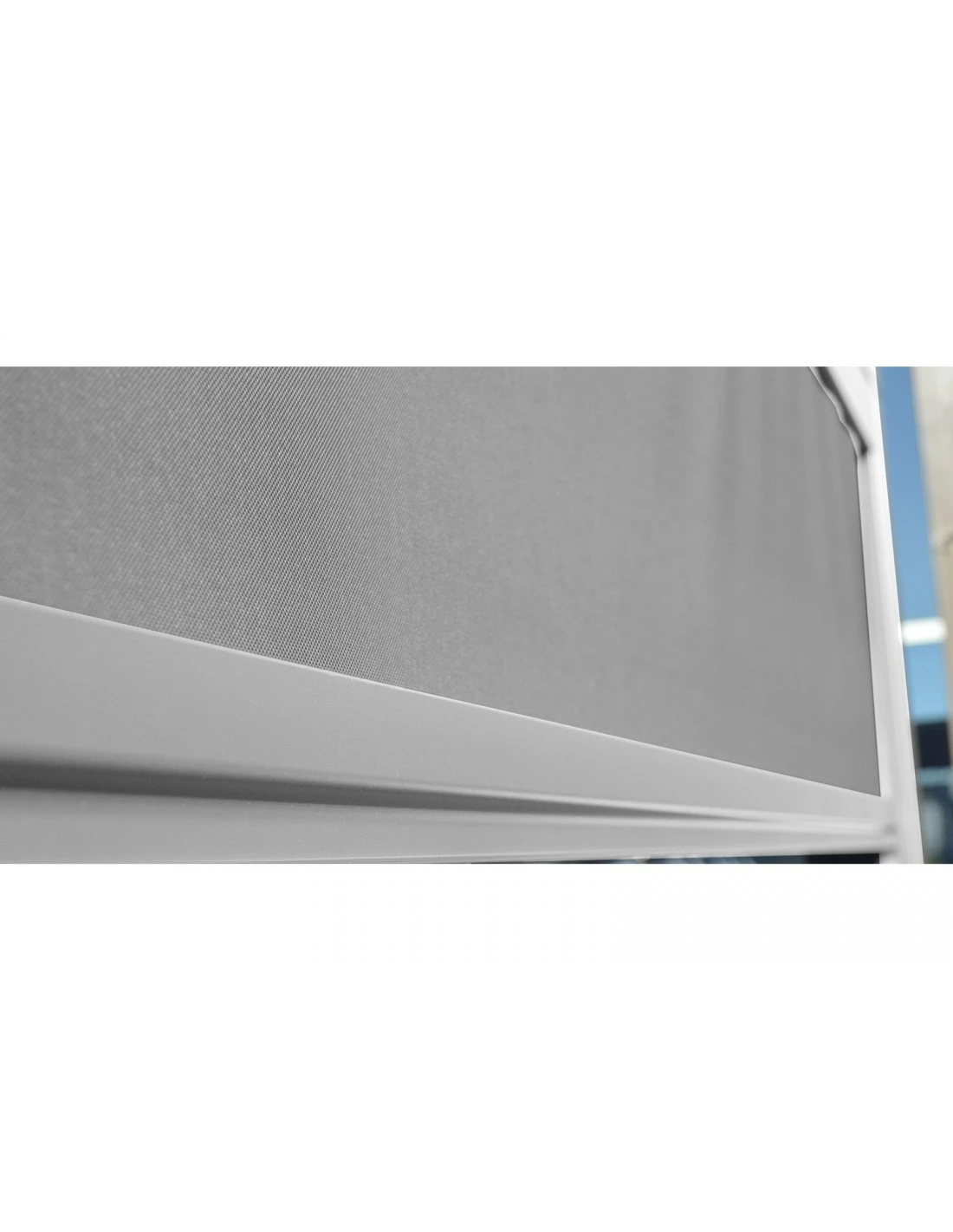 Rideau Store Pour Tonnelle Autoportée 4 Mètres Zéphir, Eris Ou Star - Blanc / Perle 4 Rideau Store Pour Tonnelle Autoportée 4 Mètres Zéphir, Eris Ou Star - Blanc / Perle – Image 4