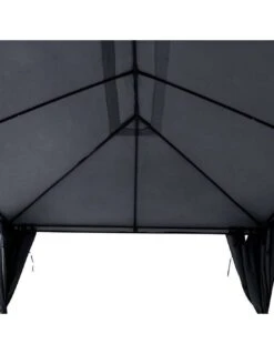 Rideaux Pour Tonnelle Santorini Et Thiria 3x4 M - Ardoise -Extérieur Meubles Magasin rideaux pour tonnelle santorini et thiria 3x4 m ardoise 3