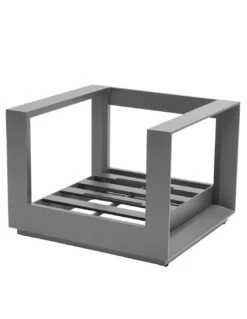 Salon De Jardin Allure 5 Places - Aluminium Graphite - Graphite -Extérieur Meubles Magasin salon de jardin allure 5 places aluminium graphite 1 11