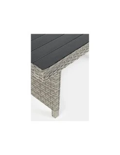 Salon De Jardin Ariel - Résine Tressée Grise - 7 Places -Extérieur Meubles Magasin salon de jardin ariel resine tressee grise 7 places 10