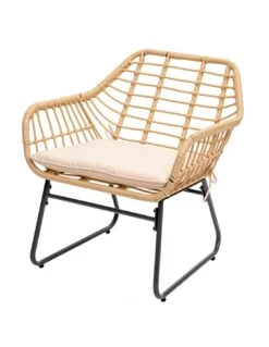 Salon De Jardin Duo Lambada - 2 Fauteuils Et Table Basse Ronde -Extérieur Meubles Magasin salon de jardin duo lambada 2 fauteuils et table basse ronde 2