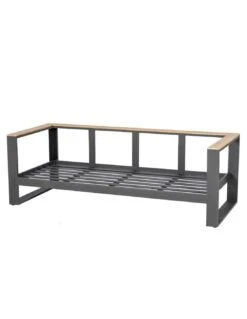 Salon De Jardin Emperia Graphite 5 Places - Aluminium Et Acacia -Extérieur Meubles Magasin salon de jardin emperia graphite 5 places aluminium et acacia 3