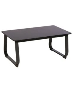 Salon De Jardin Gili 4 Places - Aluminium Et Texaline - Graphite / Anthracite Chiné -Extérieur Meubles Magasin salon de jardin gili 4 places aluminium et texaline 4