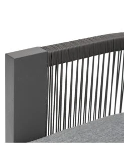 Salon De Jardin Paradize - 5 Places - Aluminium Graphite -Extérieur Meubles Magasin salon de jardin paradize 5 places aluminium graphite 8