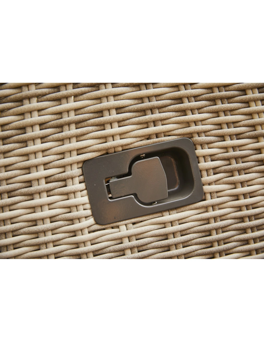 Salon De Jardin Verando 4 Personnes - Aluminium Et Résine - Beige/taupe 2 Salon De Jardin Verando 4 Personnes - Aluminium Et Résine - Beige/taupe – Image 2