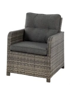 Salon Repas Mayari 7 Places - Résine Tressée Terre D'ombre -Extérieur Meubles Magasin salon repas mayari 7 places resine tressee terre d ombre 5