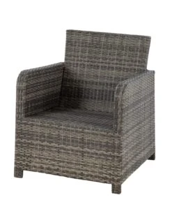 Salon Repas Mayari 7 Places - Résine Tressée Terre D'ombre -Extérieur Meubles Magasin salon repas mayari 7 places resine tressee terre d ombre 6