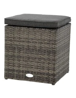 Salon Repas Mayari 7 Places - Résine Tressée Terre D'ombre -Extérieur Meubles Magasin salon repas mayari 7 places resine tressee terre d ombre 8