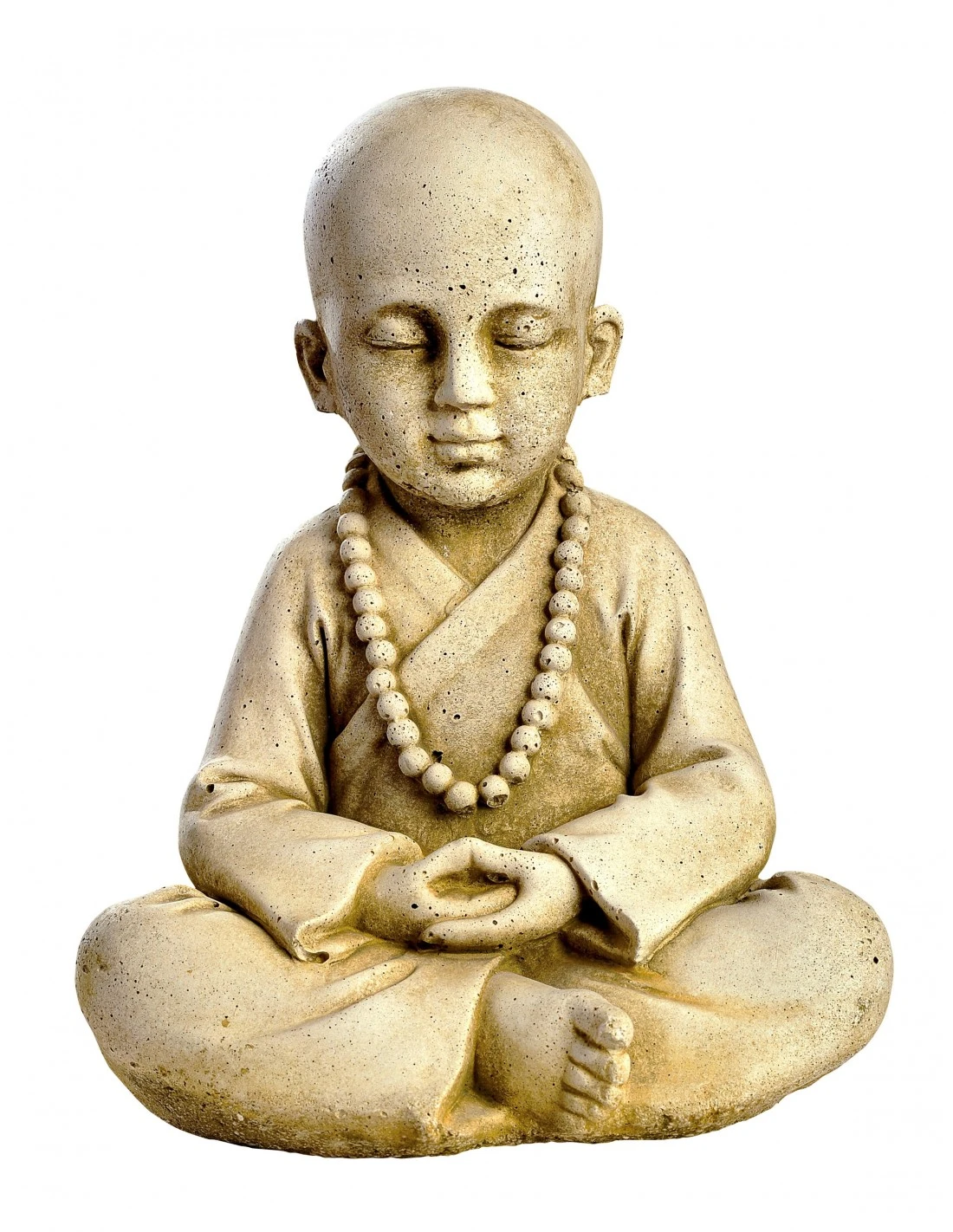 Statue Moine Assis H.23 Cm Au Choix 1 Statue Moine Assis H.23 Cm Au Choix