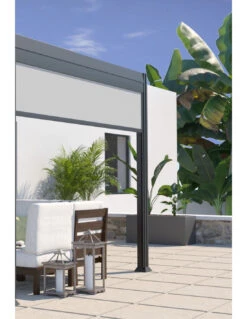 Store Brise Vue Latéral 3 M Coulissant