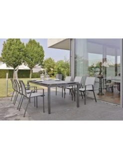 Structure De Table 160 X 90 Cm Graphite - Stern 11 Structure De Table 160 X 90 Cm Graphite - Stern -Extérieur Meubles Magasin structure de table 160 x 90 cm graphite stern 1 4