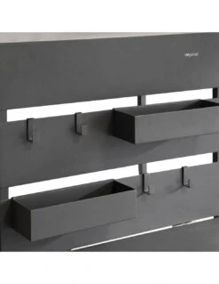 Table Balcon Fira - Plateau Rabattable - L.60 X P.36/106 X H.120 Cm -Extérieur Meubles Magasin table balcon fira plateau rabattable l60 x p36106 x h120 cm 3