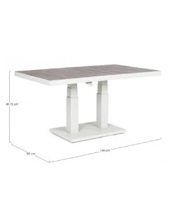 Table Basse élévatrice Truman Gris Lunar -Extérieur Meubles Magasin table basse elevatrice truman gris lunar 13