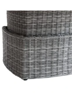 Table Basse Relevable Mooréa Carrée - Aluminium, Résine Tressée Et Verre Trempé - Terre D'ombre -Extérieur Meubles Magasin table basse relevable moorea carree aluminium resine tressee et verre trempe terre d ombre 5