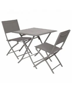 Table De Jardin Azua Pliante Carrée 2 Places - Aluminium - Tonka -Extérieur Meubles Magasin table de jardin azua pliante carree 2 places aluminium tonka 3