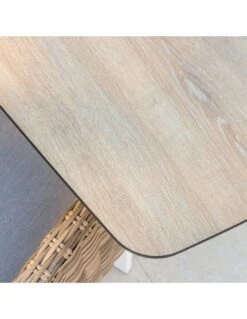 Table De Jardin Barcelone Rectangulaire - Aluminium Et ECP -Extérieur Meubles Magasin table de jardin barcelone rectangulaire aluminium et ecp 2