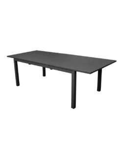 Table De Jardin Extensible GENES 160/240 X 100 Cm - Aluminium - Graphite -Extérieur Meubles Magasin table de jardin extensible genes 160240 x 100 cm aluminium 2