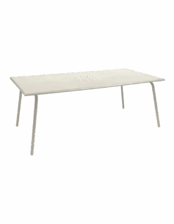 Table De Jardin Monceau 194 X 94 CM - 8 Personnes - Gris Argile