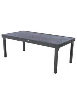Table De Jardin Piazza Extensible 10 Places - Aluminium Graphite -Extérieur Meubles Magasin table de jardin piazza extensible 10 places aluminium 5