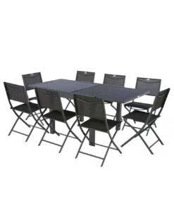 Table De Jardin Piazza Graphite Extensible 8 Places - Aluminium 11 Table De Jardin Piazza Graphite Extensible 8 Places - Aluminium -Extérieur Meubles Magasin table de jardin piazza graphite extensible 8 places aluminium 4