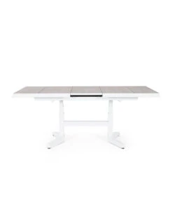 Table élévatrice Extensible Robert Aluminium Céramique Blanc -Extérieur Meubles Magasin table elevatrice extensible robert aluminium ceramique blanc 2