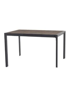 Table Haute Evasion Extensible 8 Places - Plateau Effet Bois -Extérieur Meubles Magasin table haute evasion extensible 8 places plateau effet bois 2