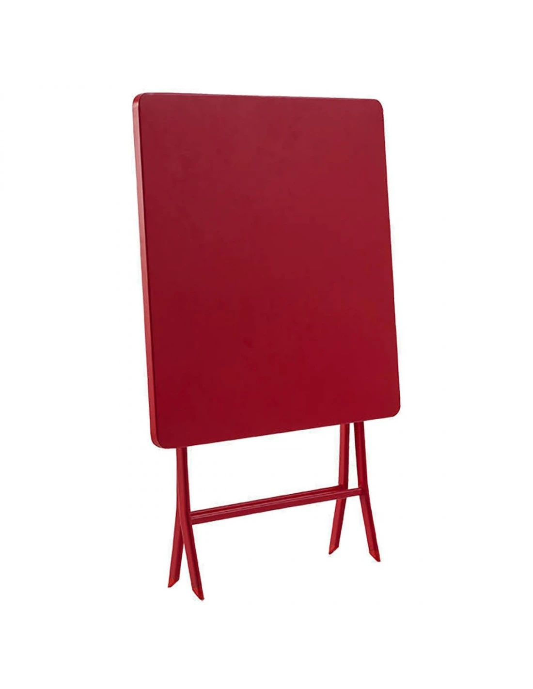 Table Pliante Carrée Greensboro 2 Places - Groseille 3 Table Pliante Carrée Greensboro 2 Places - Groseille – Image 3