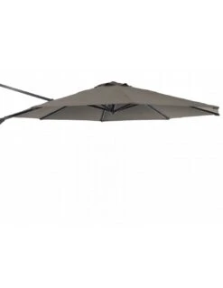 Toile De Parasol Déporté Ø350 Cm Coloris Au Choix - Taupe