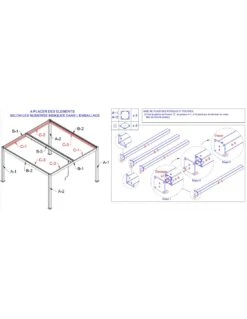 Tonnelle Bioclimatique Eris Manuel 4x4m En Aluminium Grey Blanc -Extérieur Meubles Magasin tonnelle bioclimatique eris manuel 4x4m en aluminium grey blanc 14