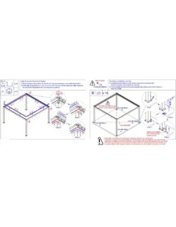 Tonnelle Bioclimatique Eris Manuel 4x4m En Aluminium Grey Blanc -Extérieur Meubles Magasin tonnelle bioclimatique eris manuel 4x4m en aluminium grey blanc 16