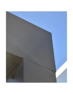 Tonnelle Bioclimatique Eris Motorisé 4x4m En Aluminium Grey Blanc -Extérieur Meubles Magasin tonnelle bioclimatique eris motorise 4x4m en aluminium grey blanc 7