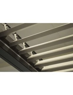 Tonnelle Bioclimatique Zéphir 3x4 M En Aluminium Avec Lames Motorisées - Blanc -Extérieur Meubles Magasin tonnelle bioclimatique zephir 3x4 m en aluminium avec lames motorisees 23