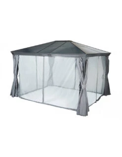 Tonnelle De Jardin Belize 3,60 X 3 M - Aluminium Et Polycarbonate -Extérieur Meubles Magasin tonnelle de jardin belize 360 x 3 m aluminium et polycarbonate 3
