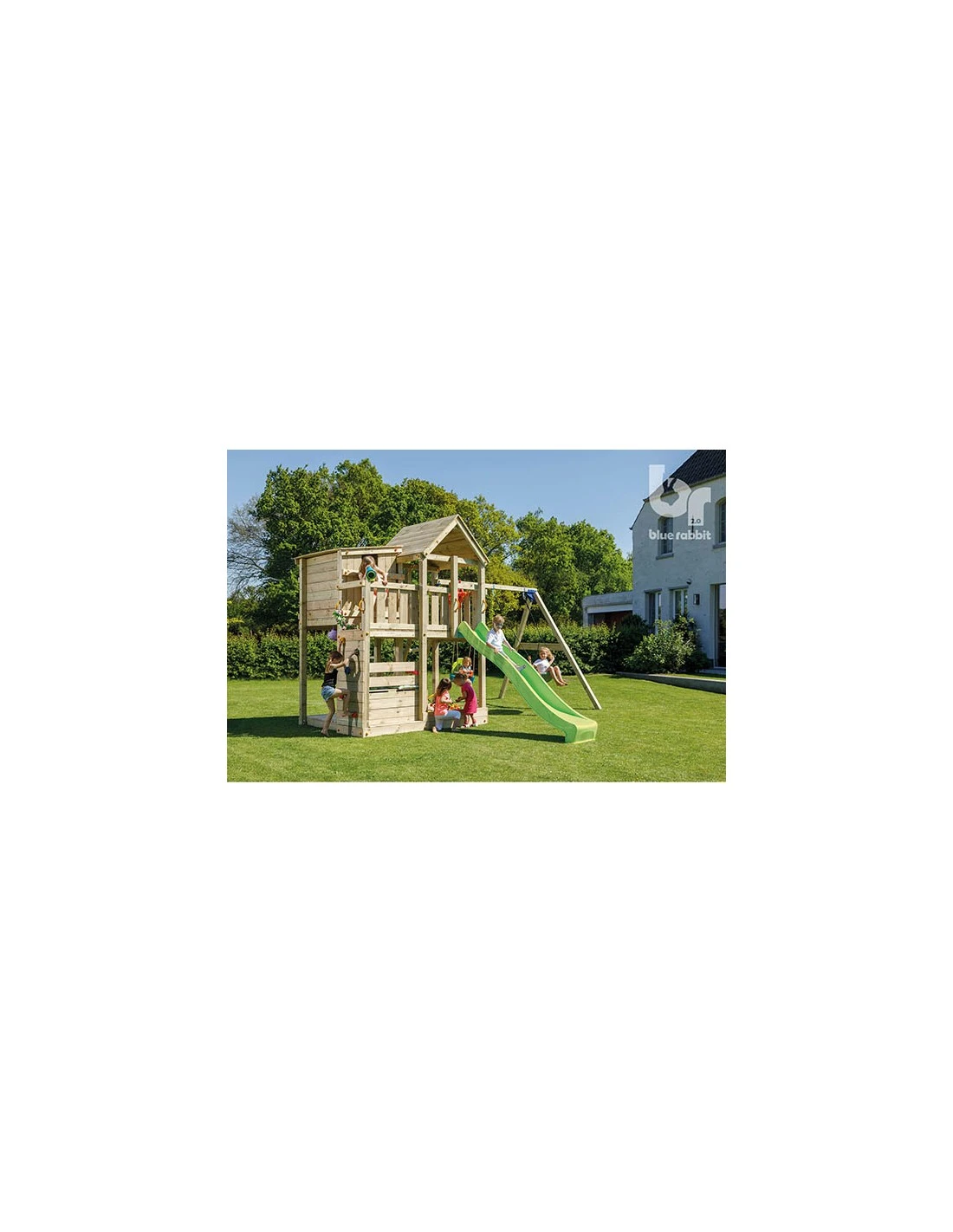 Tour De Jeux Palazzo+swing Module Avec Toboggan De 2.9 M 2 Tour De Jeux Palazzo+swing Module Avec Toboggan De 2.9 M – Image 2