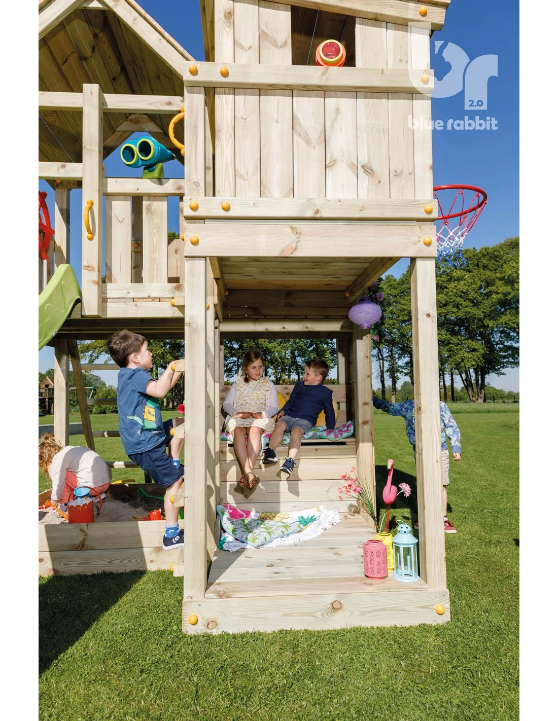 Tour De Jeux Palazzo+swing Module Avec Toboggan De 2.9 M 3 Tour De Jeux Palazzo+swing Module Avec Toboggan De 2.9 M – Image 3