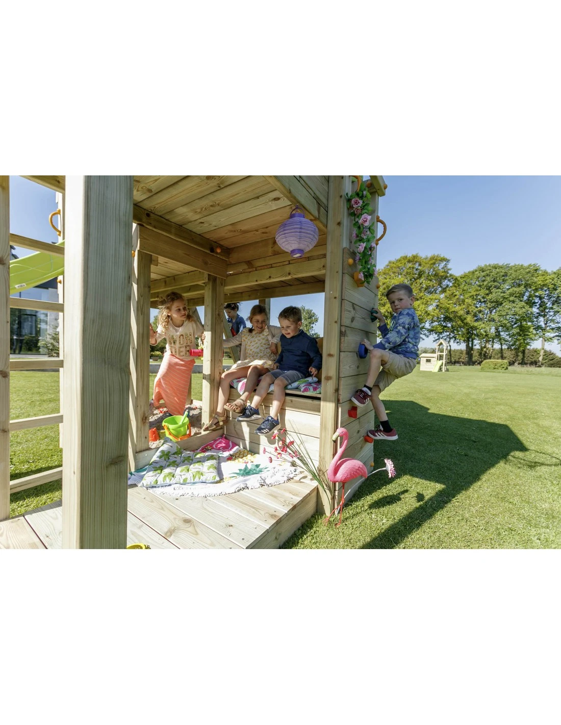 Tour De Jeux Palazzo+swing Module Avec Toboggan De 2.9 M 4 Tour De Jeux Palazzo+swing Module Avec Toboggan De 2.9 M – Image 4