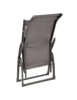 Transat Basculant Decima - Aluminium Et Texaline - Noisette / Praline -Extérieur Meubles Magasin transat basculant decima aluminium et texaline noisette praline 4