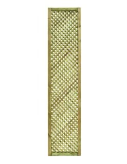 Treillis Clématite En Bois Traité - 40x180 Cm