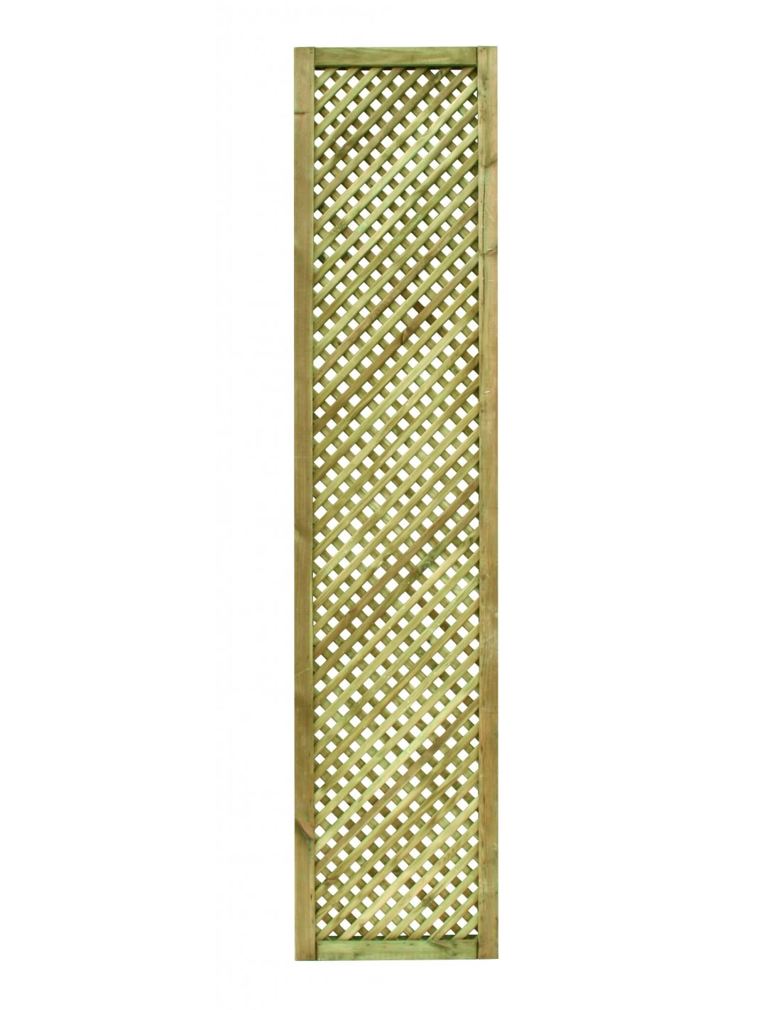 Treillis Clématite En Bois Traité - 40x180 Cm 1 Treillis Clématite En Bois Traité - 40x180 Cm