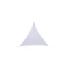Voile D'ombrage Curacao Triangulaire 5 X 5 X 5 M - Blanc